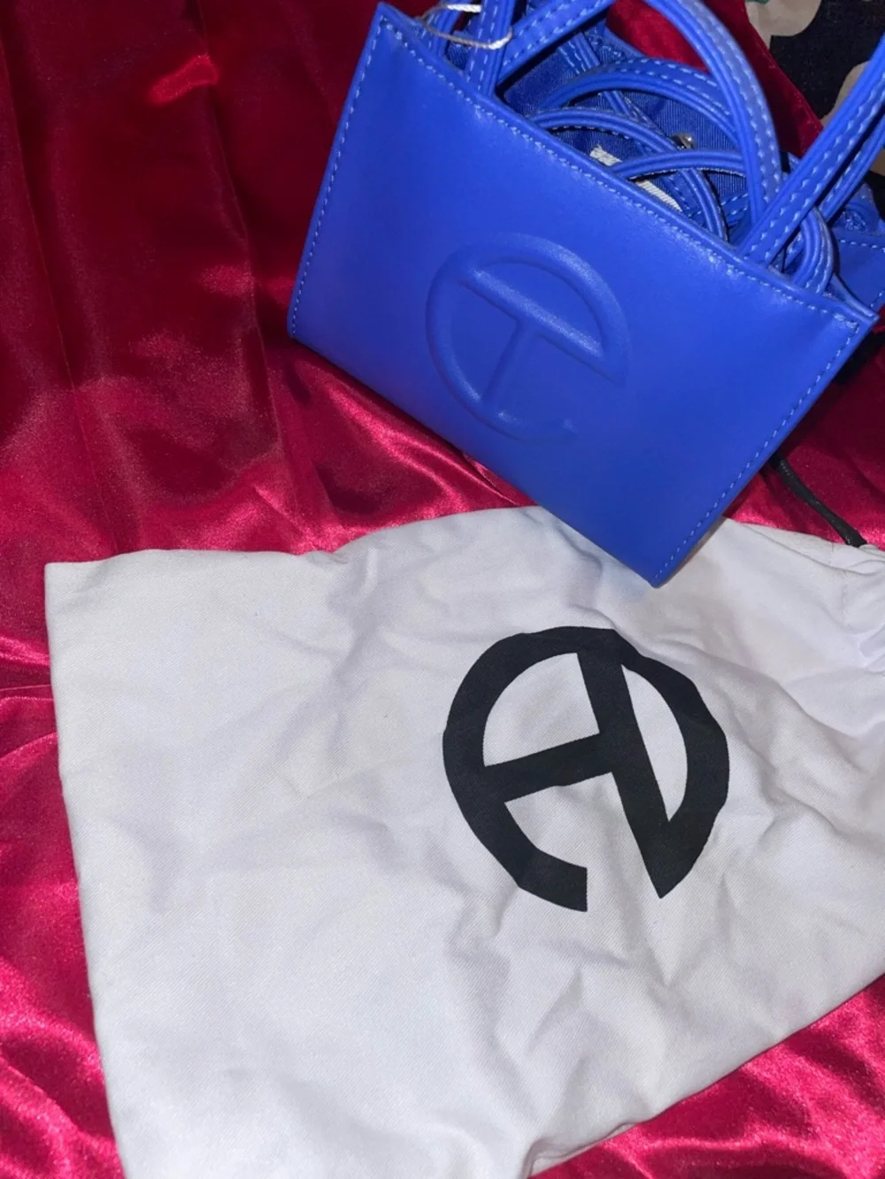 Telfar Mini Bag in Electric Blue - Picture 8 of 10